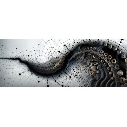 Entanglement - Collection Spirales (Impression Aluminium 105x40cm)